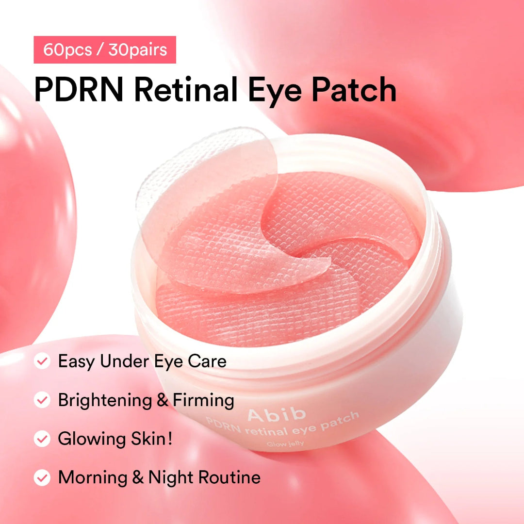 [ABIB] PDRN Retinal Eye Patch Glow Jelly (60pcs)84G