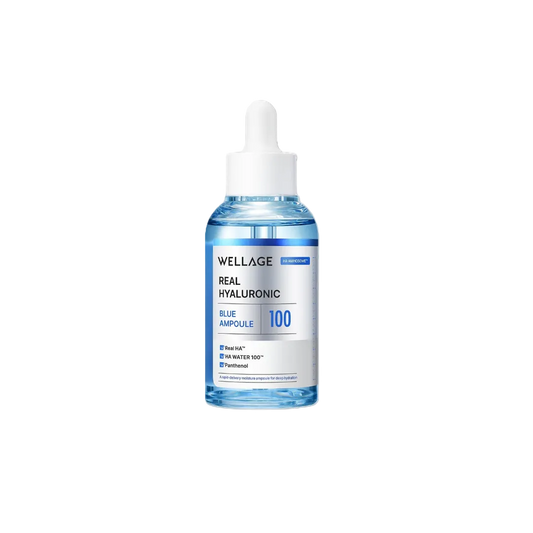 [WELLAGE] Real Hyaluronic Blue 100 Ampoule 60ML
